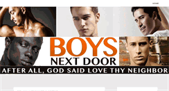 Desktop Screenshot of boysnextdoor.com