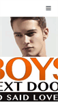 Mobile Screenshot of boysnextdoor.com